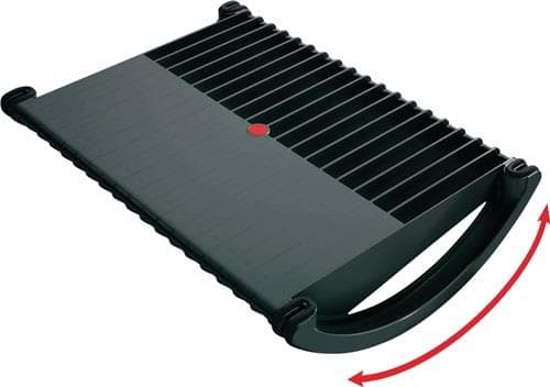 Fußstütze schwarz B485xT345xH100mm