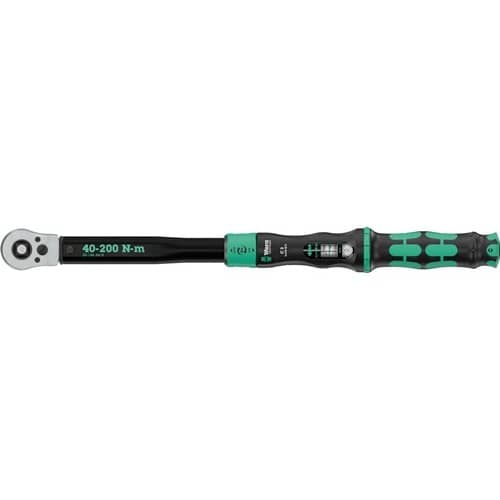 WERA Drehmomentschlüssel Click-Torque Lock C 3 R/L 1/2 Zoll 40-200 Nm WERA