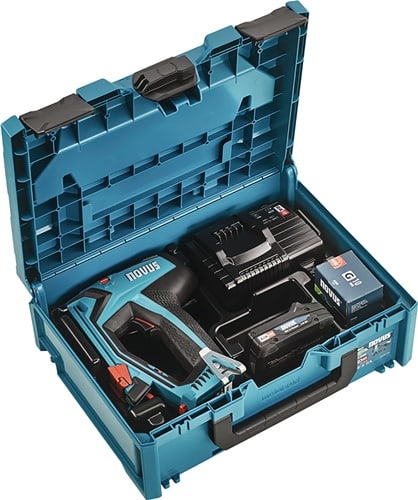 NOVUS Akku-Tacker J-551 18V D 53 F/G 11 E J Klammerlänge 6-14mm Nagellänge 16mm NOVUS