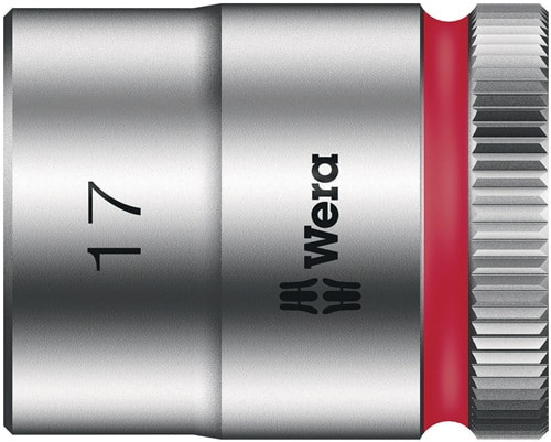 WERA Steckschlüsseleinsatz 8790 HMB Außen-6-kant 3/8 Zoll a6-KT.SW 17mm L.30mm WERA