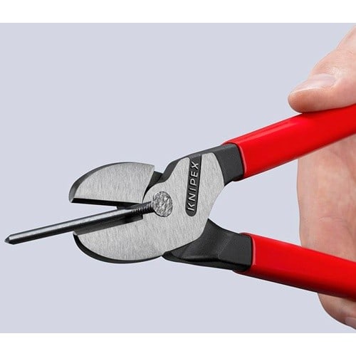 KNIPEX Kraftseitenschneider L.250mm pol.Form 0 Ku.-Überzug KNIPEX
