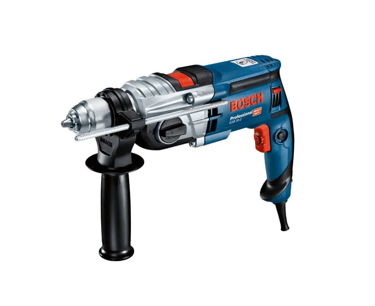 BOSCH Schlagbohrmaschine GSB 20-2, mit 7-teiligem Steinbohrer-Set