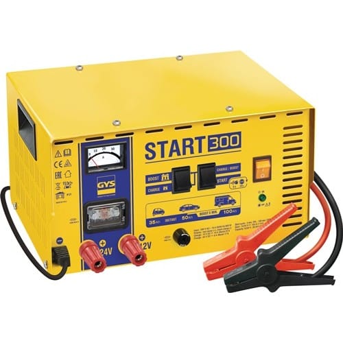 GYS Batterieladegerät START 300 12/24 V Boost 12V:10-23/24V:8-17 A GYS