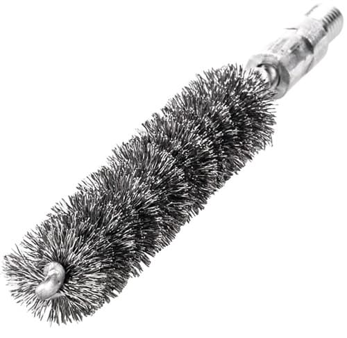 LESSMANN Rohrbürste L.115mm D.16mm VA-Stahldraht gewellt Besatz-L.80mm LESSMANN