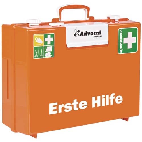 SÖHNGEN Erste Hilfe Koffer Advocat B400xH300xT150ca.mm orange SÖHNGEN