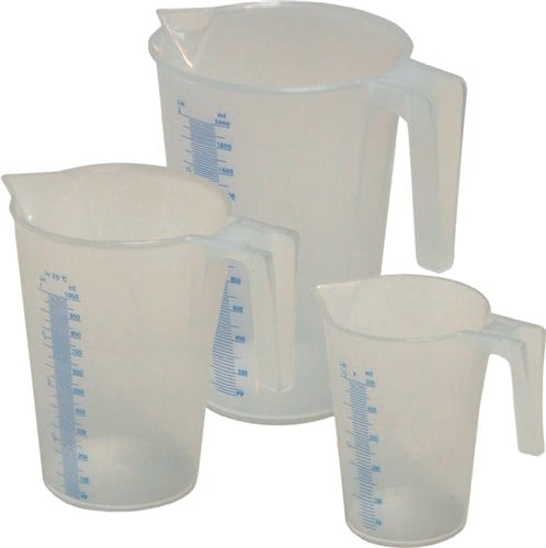 Messbecher-Set 3-teilig PP MATO