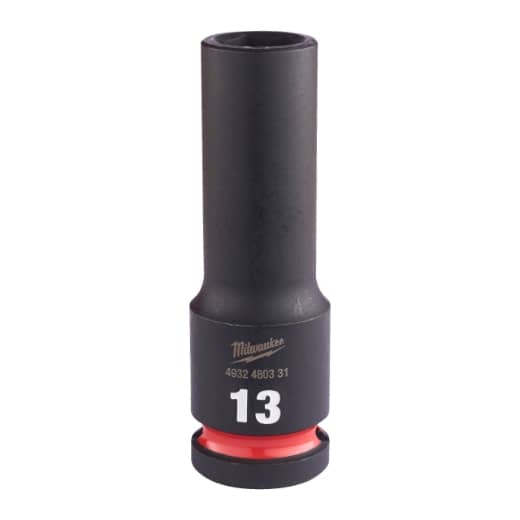 MILWAUKEE 13 x 78 mm SHOCKWAVE Schlagnuss 1/2" lang