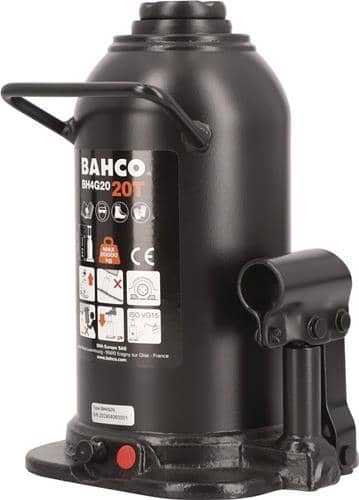 BAHCO Flaschenwagenheber Trgf.20 t Hub 452mm Bau-H.242mm BAHCO
