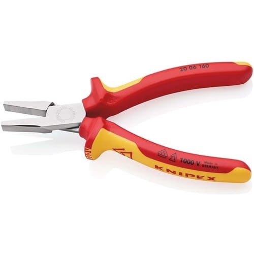 KNIPEX Flachzange Gesamt-L.160mm verchr.