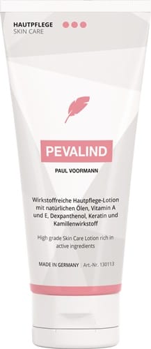 PAUL VOORMANN Hautpflegelotion PEVALIND 100ml parfümiert Tube PAUL VOORMANN