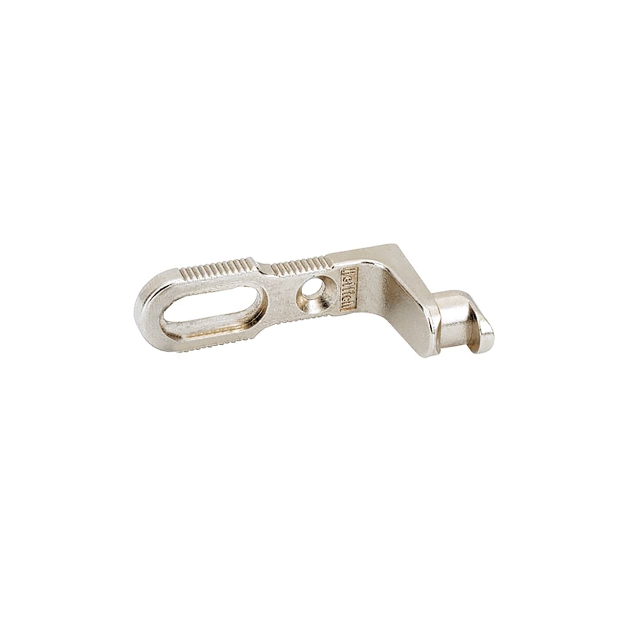 HETTICH Rückwandverbinder RV 1, Zinkdruckguss vernickelt, 19558