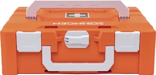 SÖHNGEN Erste Hilfe Koffer metaBOX 145M B226xH346xT145ca.mm orange SÖHNGEN