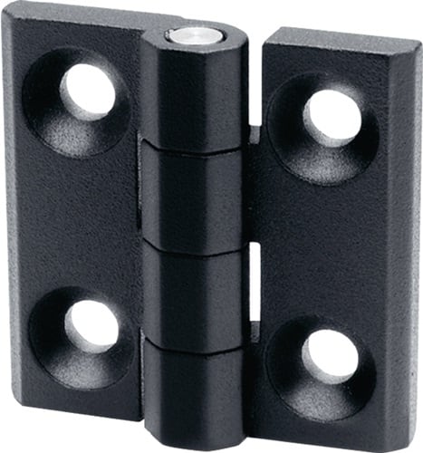 GANTER Scharnier GN 237 H.50mm B.50mm S.6mm Zink-Druckguss besch.GANTER