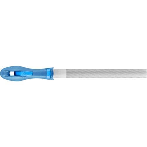 PFERD TOOLS Werkstattfeile DIN 7261 L.200mm Q.20x6mm Hieb 1 Halbrund 2K-Ergo PFERD
