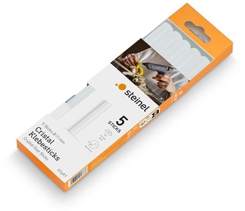 STEINEL Klebesticks CRISTAL L.250mm Klebepatronen-Ø 11mm 500 g/20 St.STEINEL