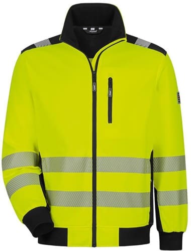 ELYSEE Warnschutz-Sweatjacke DEMINO Gr.M gelb/schwarz ELYSEE