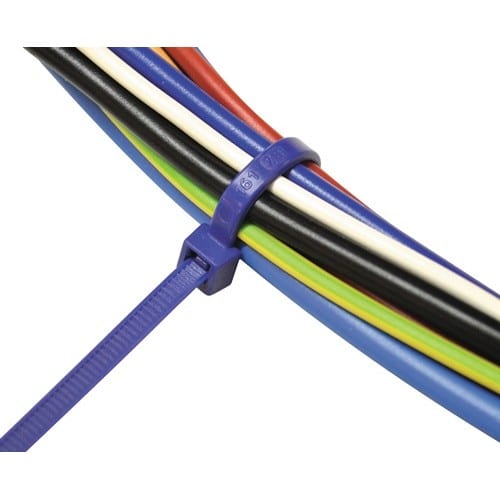 SAPI SELCO Kabelbinder L.280mm B.4,5mm PA 6.6 blau 100St./Btl.SAPISELCO