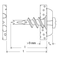 FISCHER Gipskartondübel Metall GKM S 12