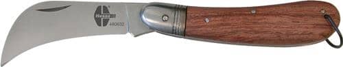 HESSE Gurtbandmesser L.185mm Klingen-L.77mm Klingenform geb.HO natur/silber HESSE