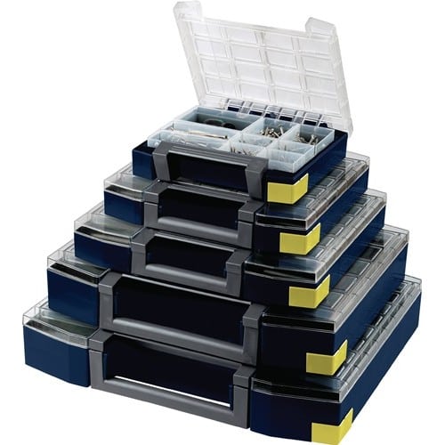 RAACO Sortimentskoffer boxxser B421xT361xH78mm 20 Fächer m.Profilraster RAACO
