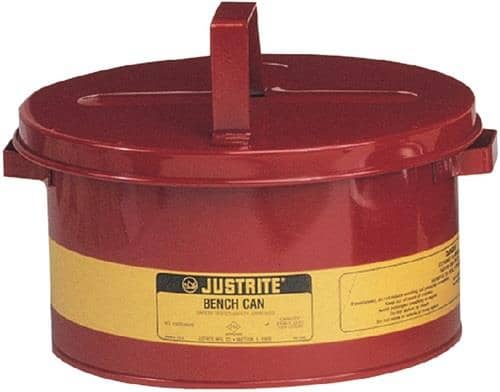 JUSTRITE Tränkbehälter 8,0l Stahlbl.D292xH149mm JUSTRITE