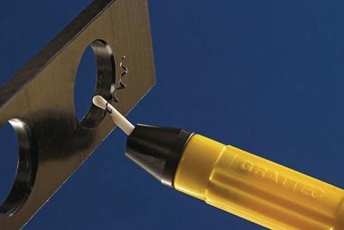 GRATTEC Entgratwerkzeug ROTO Typ Roto 65Grad gelb,schwarz GRATTEC
