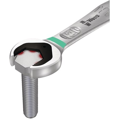 WERA Maulringratschenschlüssel Joker SW 18mm L.234mm umschaltbar,Rings.15Grad WERA