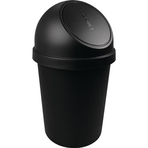 HELIT Abfallbehälter H700xØ403mm 45l schwarz HELIT