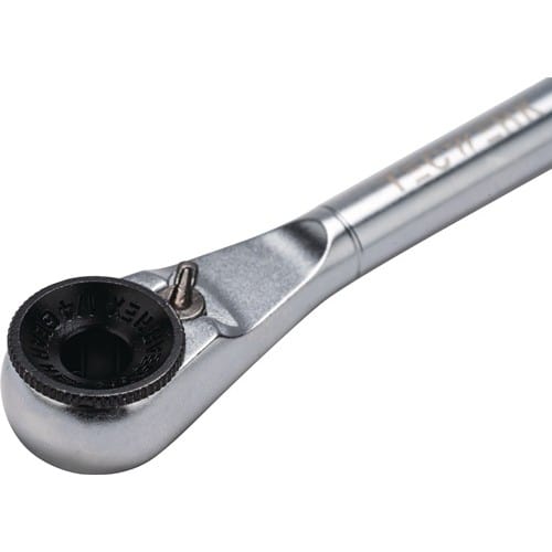 TECWERK Bit-/Hebelumschaltknarre 1/4 Zoll direkte Bitaufn.L.95mm 72 Z.TECWERK