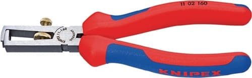KNIPEX Abisolierzange L.160mm pol.Mehrkomp.-Hüllen m.Öffnungsf.KNIPEX