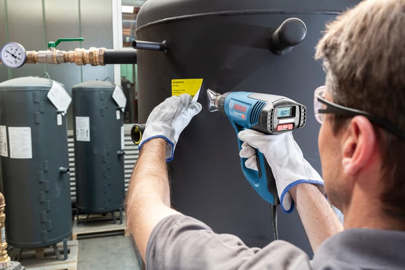 BOSCH Heißluftgebläse GHG 23-66, 2 Düsen