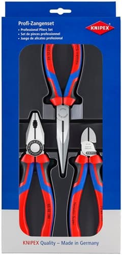 KNIPEX Zangensatz Montage-Paket Inh.3tlg.Ku.-Tiefziehteil KNIPEX