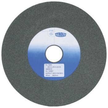 TYROLIT Schleifbockscheibe Ø300xB40x76mm 80 Form 1 C 80 J5 V15 SCg TYROLIT