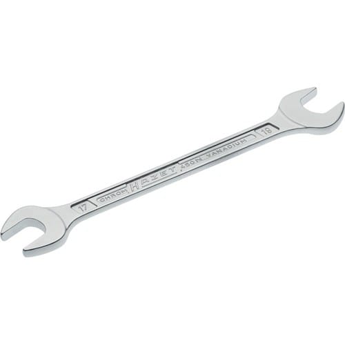 HAZET Doppelmaulschlüssel 450N 17x19mm L.220,9mm verchr.HAZET