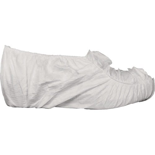 COVERFLASH Überziehschuh CoverFlash® CF-SF-AR Gr.L weiß PE a.Flash-Spun-Technologie
