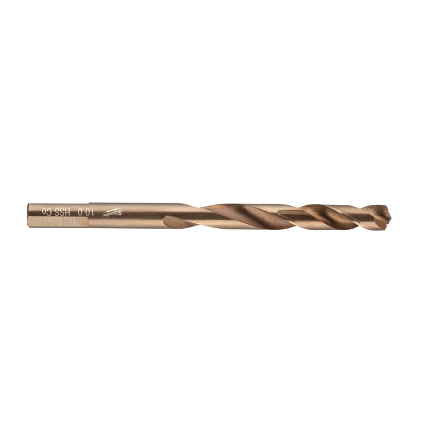 MILWAUKEE 10,0 x 133 mm, HSS-G Co HSS-G RED COBALT Metallbohrer DIN 338