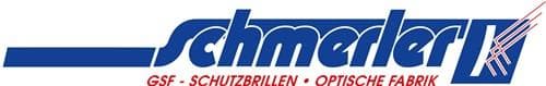 SCHMERLER Schutzbrille EN 166 Bügel schwarz,Scheibe klar Nylon,Glas