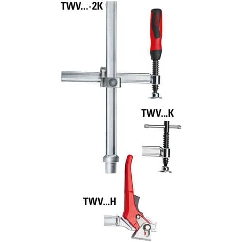 BESSEY Spannelement TWV m.variabler A.max.300mm f.Bohrungs-D.28mm BESSEY