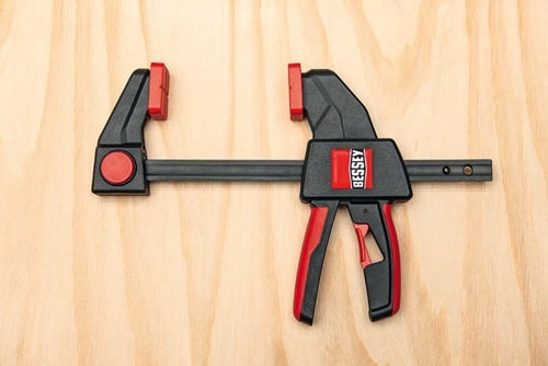BESSEY Einhandzwinge EZS Spann-W.600mm A.80mm Spreiz-W.170-810mm BESSEY