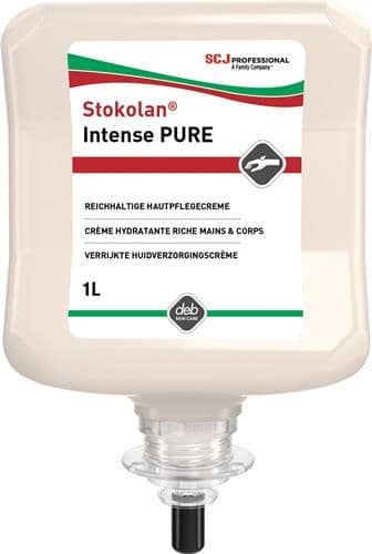 SC JOHNSON PROFESSIONAL Hautpflegecreme Stokolan® Intense PURE 1l silikonfrei Kartusche