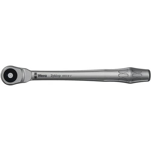 WERA D.-Knarre Zyklop Metal push 3/8 Zoll 38 Z.L.222mm