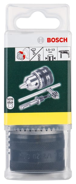 BOSCH SDS plus-Adapter mit Bohrfutter, 1,5 - 13 mm