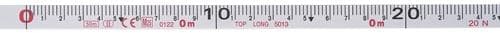 TECWERK Kapselbandmaß L.50m Bandbr.13mm 2 mm/cm EG II ABS Nylon-Fiber TECWERK