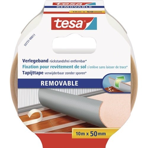 TESA Doppelseitiges Verlegeband 55731 L.10m B.50mm Rl.TESA