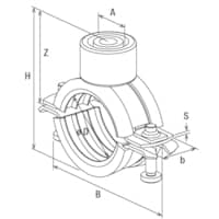 FISCHER Rohrschelle FRS Triple