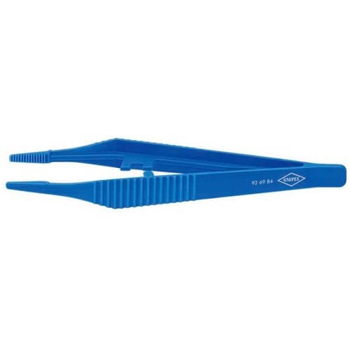 KNIPEX Kunststoffpinzette L.130mm ger.Spitzenbreite 3,5mm KNIPEX