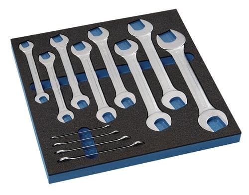 TECWERK Werkzeugmodul 12-tlg.2/3-Modul Schlüsswelweiten 6x7-30x32mm TECWERK