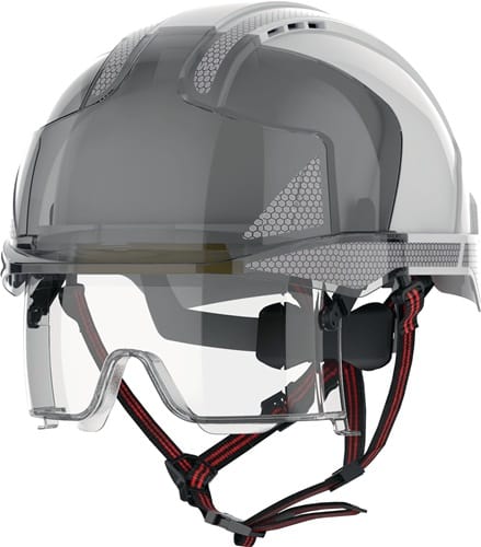 Industriekletterhelm EVO® VISTAlens® Dualswitch™ ABS EN 397, EN 50365, EN 12492 JSP