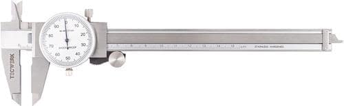 TECWERK Uhrmessschieber DIN 862 150mm Zeigerumdr.1mm TECWERK