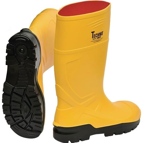 TECHNO BOOTS Sicherheitsstiefel Rönne Gr.40 gelb S5 SR CI FO EN ISO 20345:2022